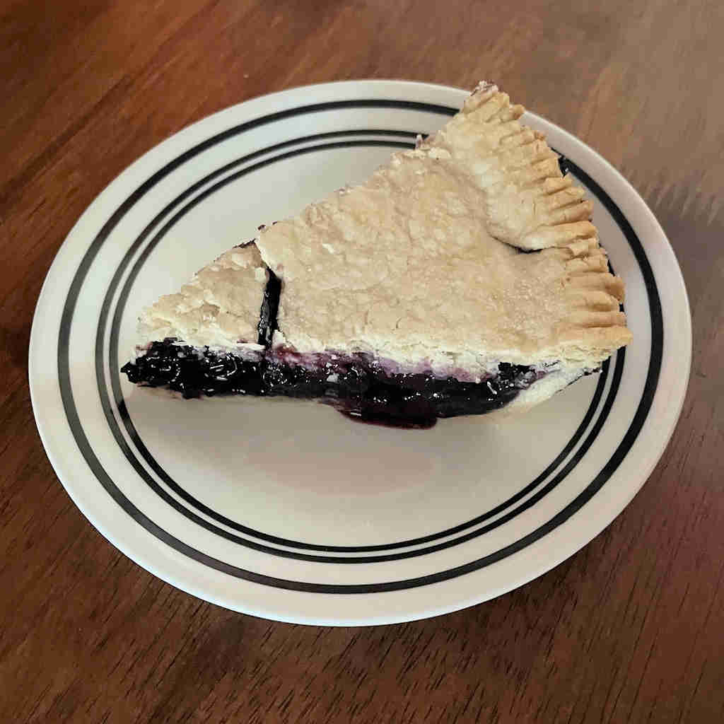 Aunt Becky’s Blueberry Pie