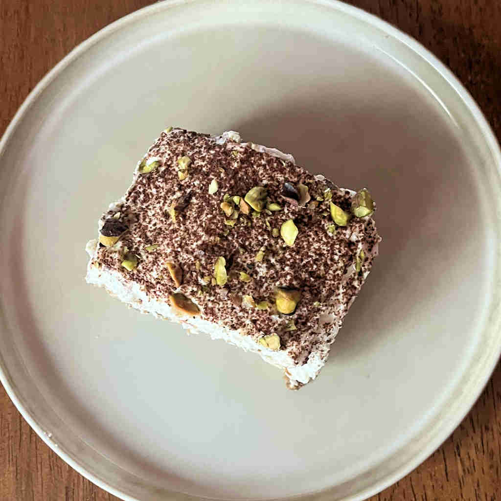 Pistachio Tiramisu